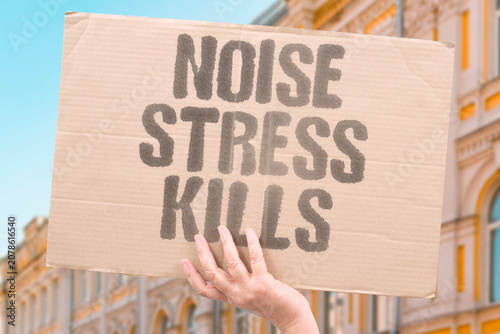 Foto "Noise stress kills" Chronic sound exposure leads to premature mortality