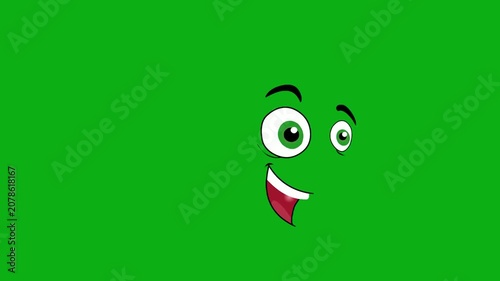 face winking happy playful face joy smile premium stock asset element for professional video creators. this specialized graphic layer is optimized perfectly for overlay design