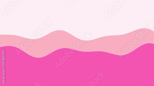 Wave Line Pink Two Lines Slow Falling Audio Sound Waveform Seamless Loop - Black Background Screen Blend Overlay
