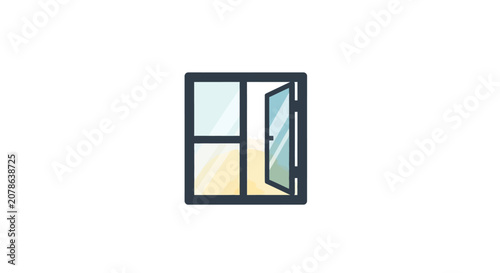 Open Doorway Icon - Entrance, Exit, Opportunity, Welcome, New Beginning