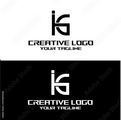 creative letter logo ig design vector