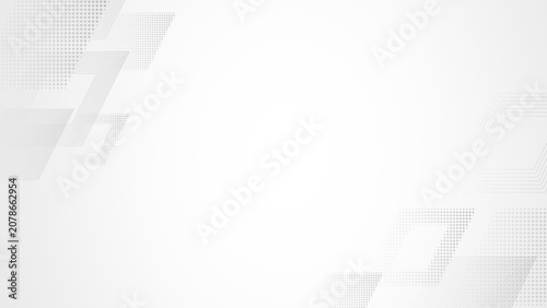 Fotografie Abstract white background with subtle geometric triangle patterns