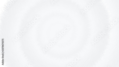 Soft Fluffy Spiral Texture in Moon White
