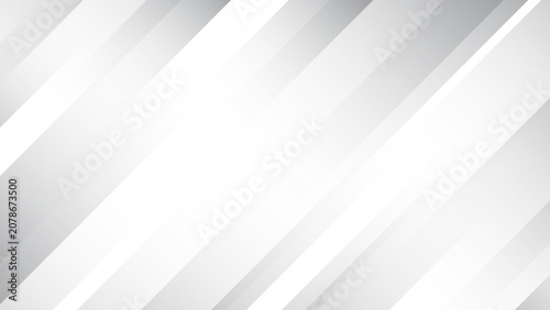 Abstract background with diagonal soft grey and white stripes pattern.