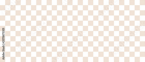 Photos A seamless checkerboard pattern with alternating white and textured beige squares