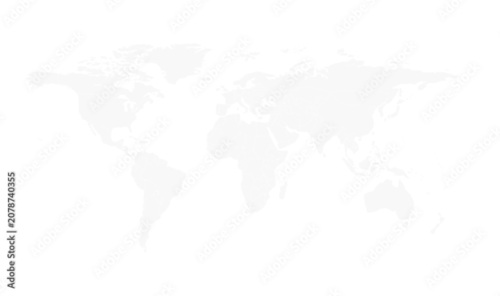 Fototapeta premium world map horizontal grayscale 2 04 illustration image graphic for design projects presentations digital media marketing visuals professional commerci