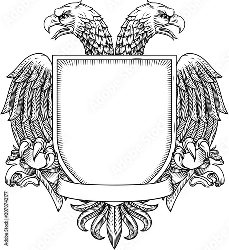 Eagle Double Headed Two Hea...