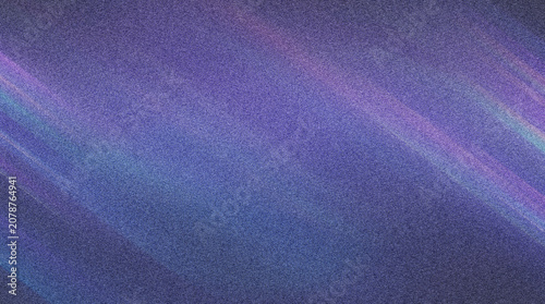 Grainy gradient background with purple and blue light leaks, retro film texture wallpaper, abstract lo-fi aesthetic backdrop for social media 4K grainy texture Background