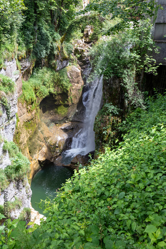 Les gorges de la Langouette - Les Planches-en-Montagne dans le département du Doubs