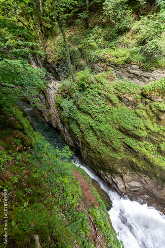Les gorges de la Langouette - Les Planches-en-Montagne dans le département du Doubs