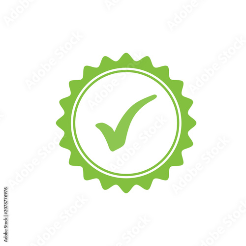 Quality seal icon vector illustration