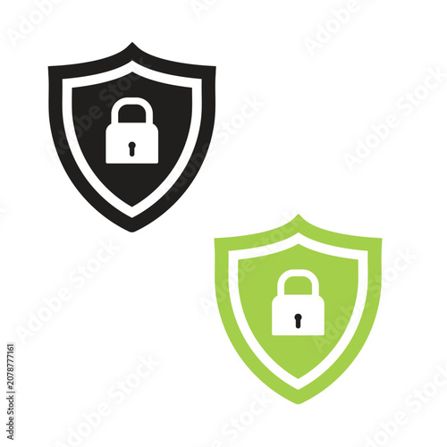 Vector shield lock Icon