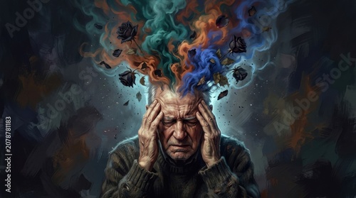 Overwhelmed Mind Concept