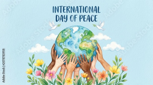 Peace Day Illustration