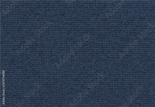 Minimalist Dark Blue Cloth Texture Background