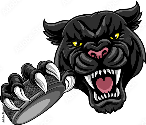 Black panther leopard or ja...