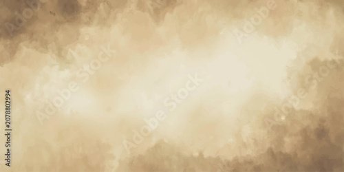 Photos Vintage old paper texture grunge background with abstract cloudy sky, smoke and
