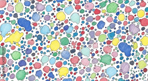 Abstract colorful geometric pattern design background.