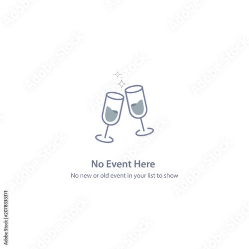 No event empty state illustration