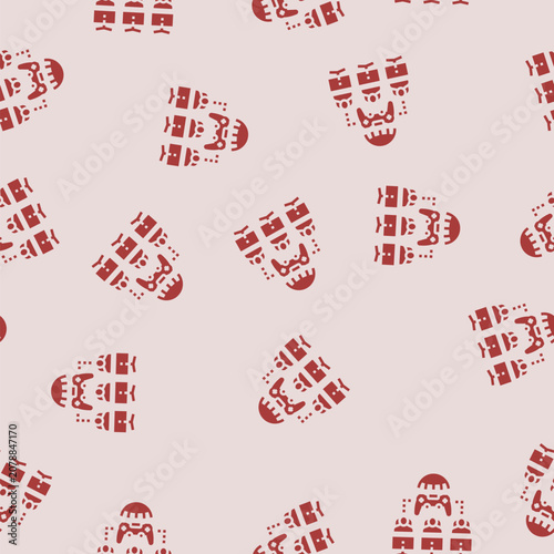 Obraz na plátně multiplayer games game development vector glyph seamless pattern multiplayer gam