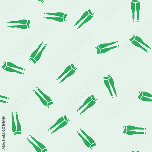 Obraz na plátně leggings clothing vector glyph seamless pattern leggings clothing sign illustrat