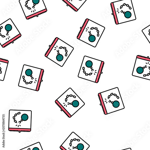 Принти на полотні remembrance of slave trade and abolition vector seamless pattern remembrance of