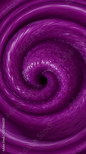 Abstract Purple Ube Cream Spiral Background with Smooth Glossy Swirl Texture, Premium Sweet Food Surface for Ice Cream, Yogurt, Bubble Gum, Beverage Advertising, Dessert Promotion, and Motion Graphics