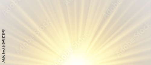 Obraz na płótnie Abstract golden glowing light wave overlay with vivid thin crystal rays from bot