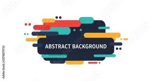 Vibrant abstract colorful background design.