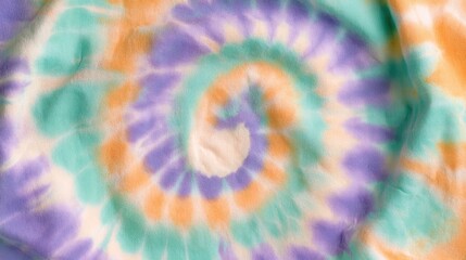 Vibrant Swirl Tie Dye Pattern Abstract Background.