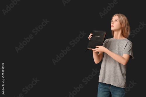 Beautiful young woman with ...