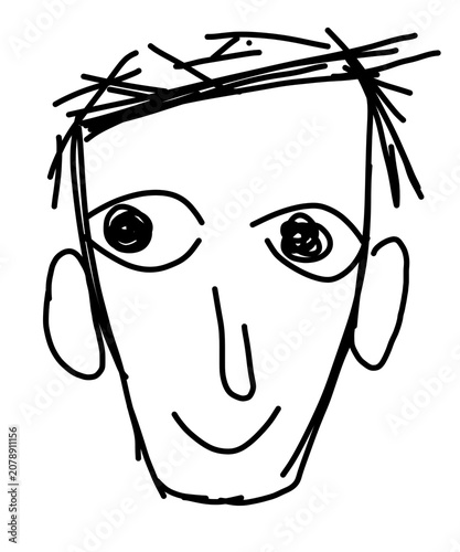face of a man