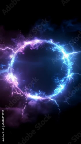Electric Plasma Ring Explosion Loop