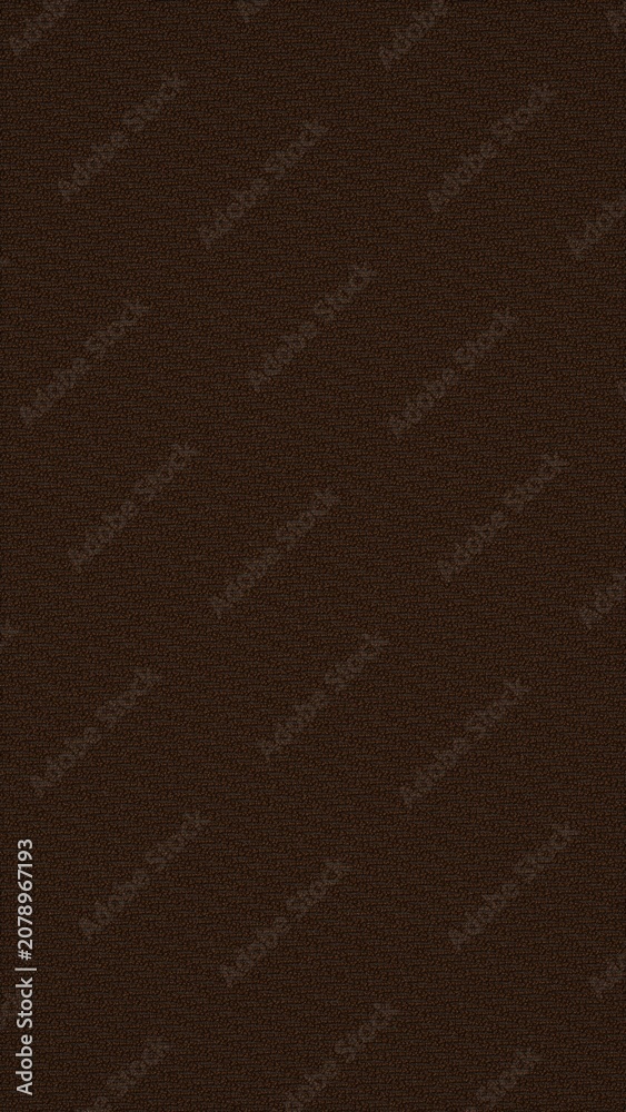 Fototapeta premium Dark Brown Textured Fabric Pattern