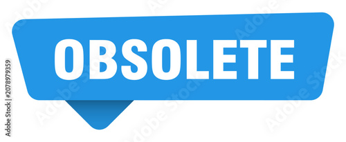 Foto obsolete sticker