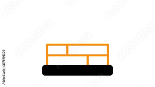 Wall Animated Video Icon