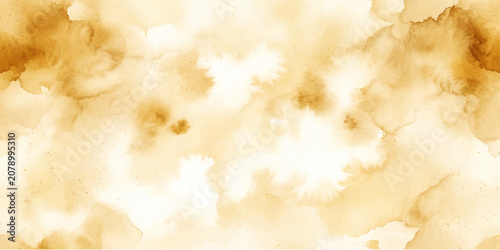 Abstract Orange Fire Inspired Sky Background with Yellow Floral Elements Blue Cloudscape Grunge Paper Texture Vintage Sunny Light Pattern for Nature Wallpaper and Artistic Design