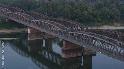 River Po exhibiting severely reduced water levels and exposed riverbeds from an intense summer heatwave and drought. Significantly diminishing the water flow through Lombardy and Emilia Romagna. Italy