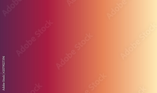 Red yellow gradient background smooth color transition and blurred effect