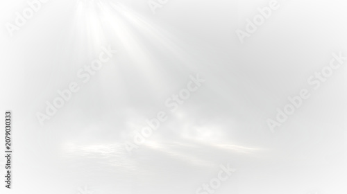 Photography Stage light ray with glowing white beam and cinematic effect PNG