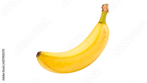 Photos Fresh flawless yellow banana fruit without blemishes isolated on transparent bac
