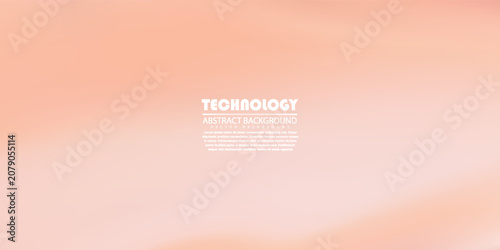 Minimalist aesthetic cosmetic background with smooth blur
