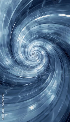 Elegant rotating layers form infinite staircase illusion delivering cinematic depth and seamless abstract motion
