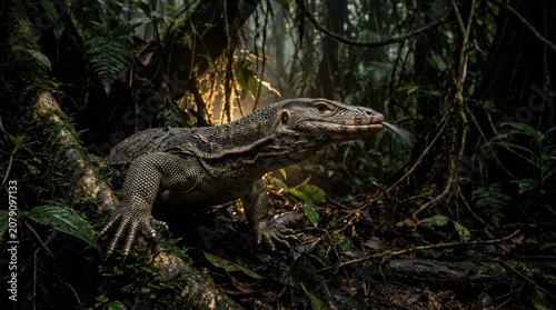 lizard on the tree