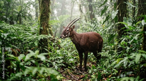 deer in the woods