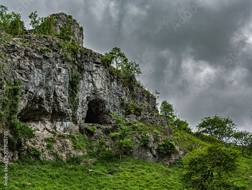 Close Up Of Large Cave At Cheddar Gorge