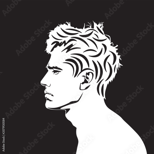 handsome, cool man