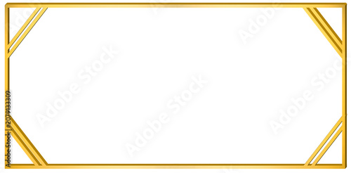 Gold frame 