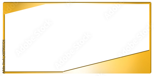 Gold frame 