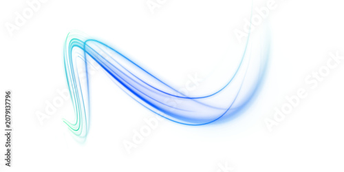 Hyperfast glowing loops spin through abstract space with colorful neon brilliance. Floating sparks add excitement. Transparent PNG enhances creative artwork.
